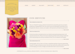 weddings,events, event web design, website design, wedding planning, wedding planner web design