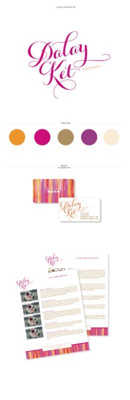 web design and branding for dalay ket by doodle dog