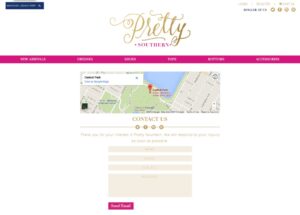ecommerce website design for clothing boutique
