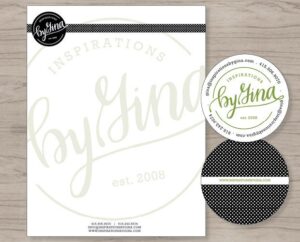 wedding planner brand collateral