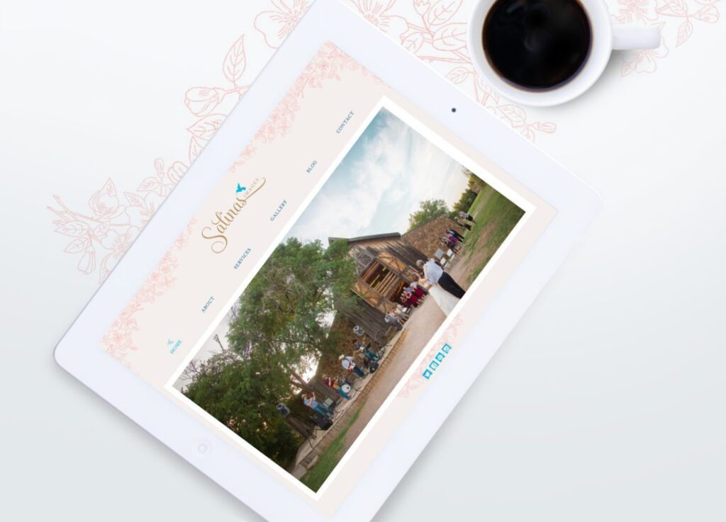 custom_wordpress website for photographer