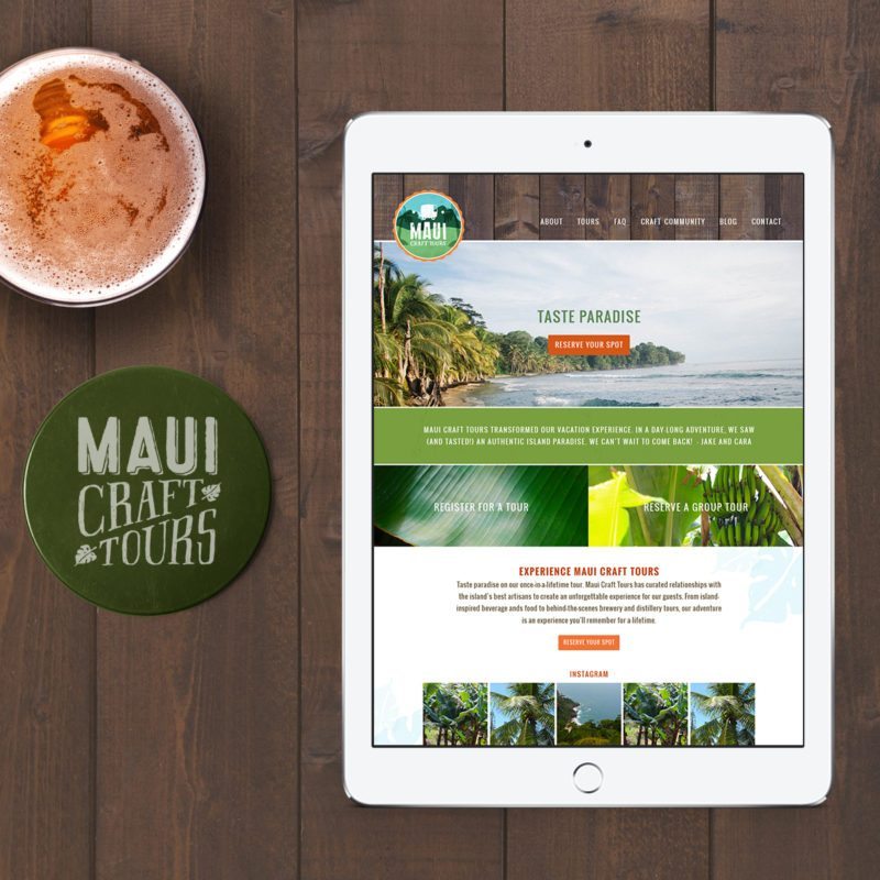 Small Business Branding for Maui Craft Tours | Doodle Dog