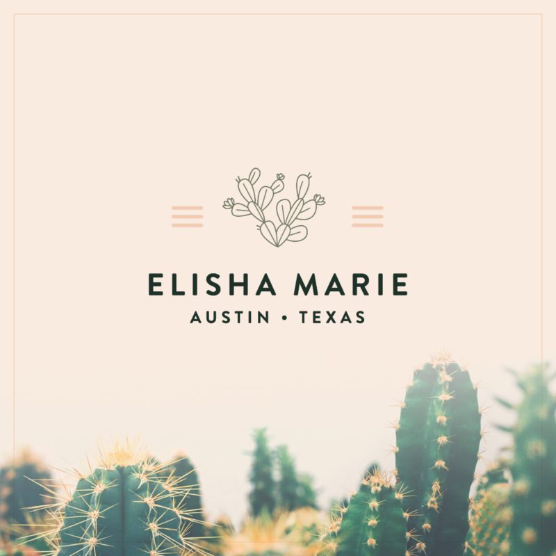 Austin Brand Identity | Elisha Marie Jewelry, by Doodle Dog
