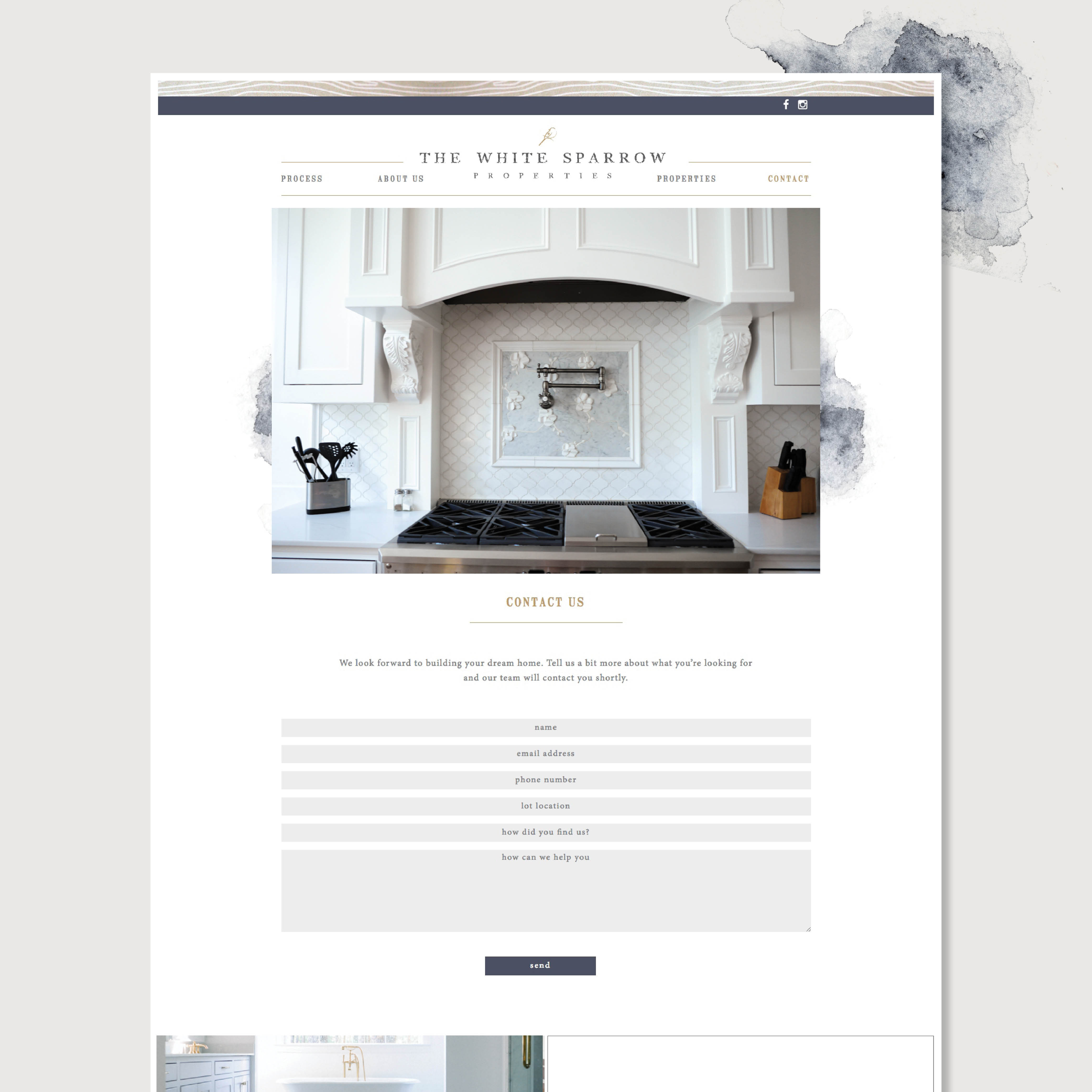 Home Builder Website Design