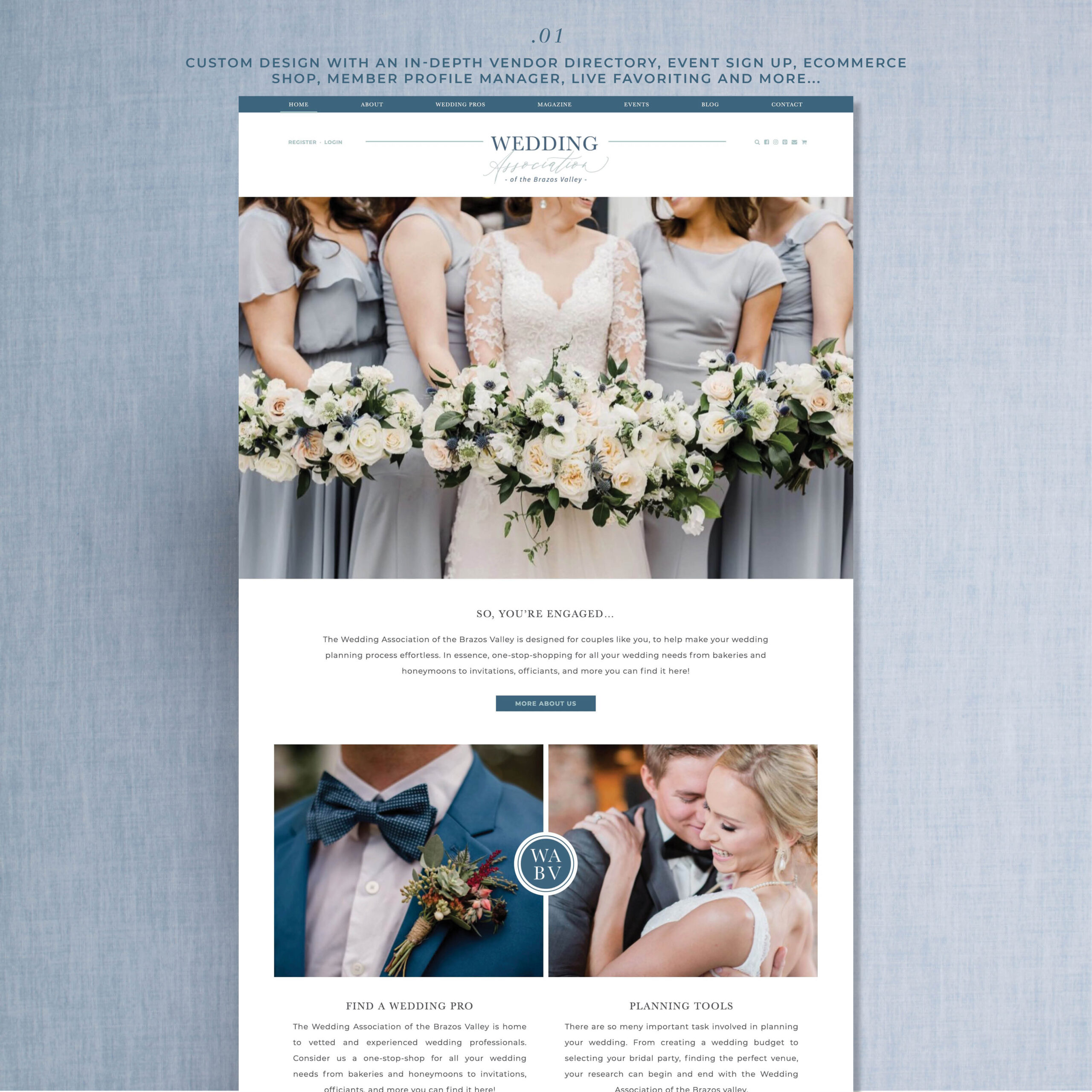 Wedding Organization Directory Website
