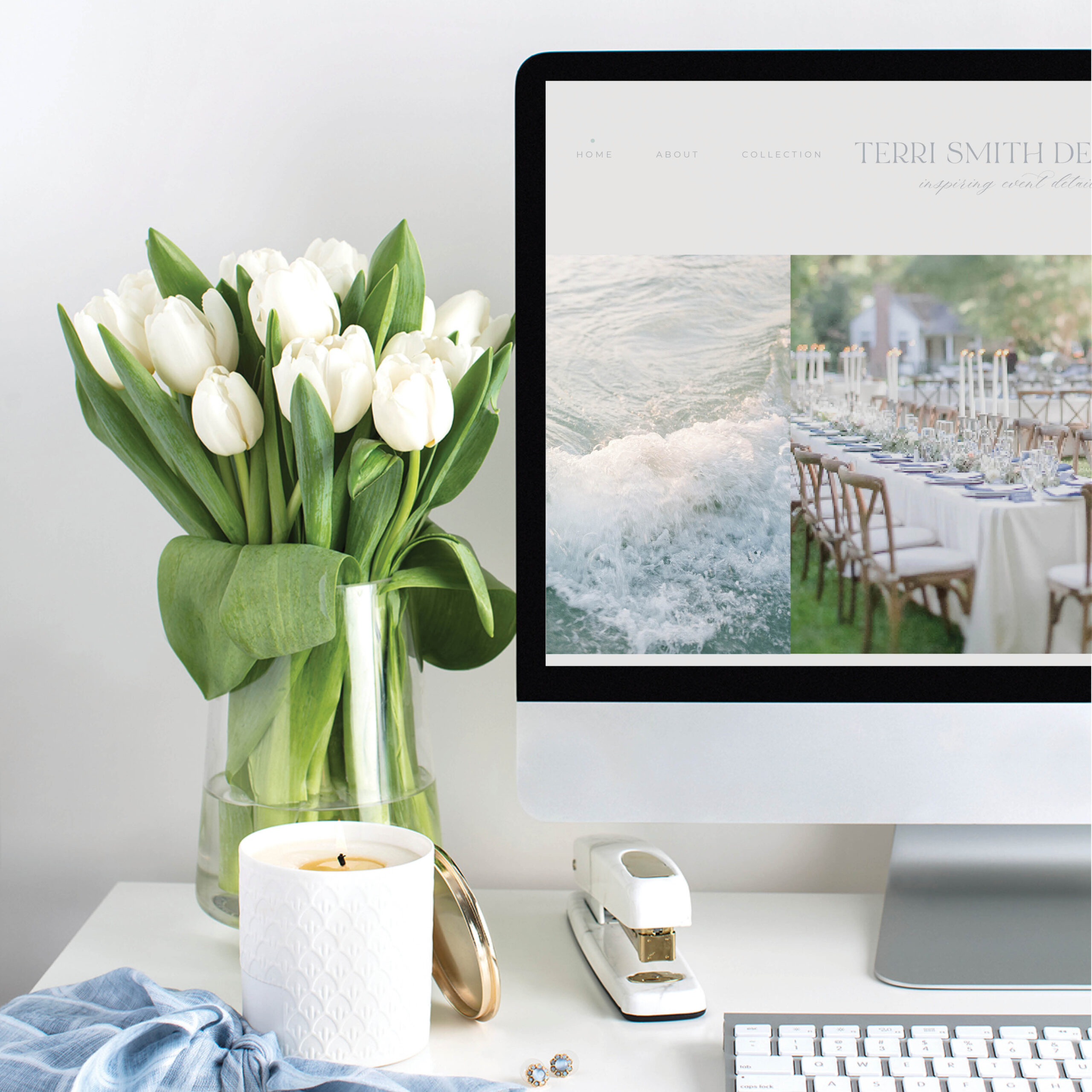 Event Rentals Company Website with RW Elephant WordPress