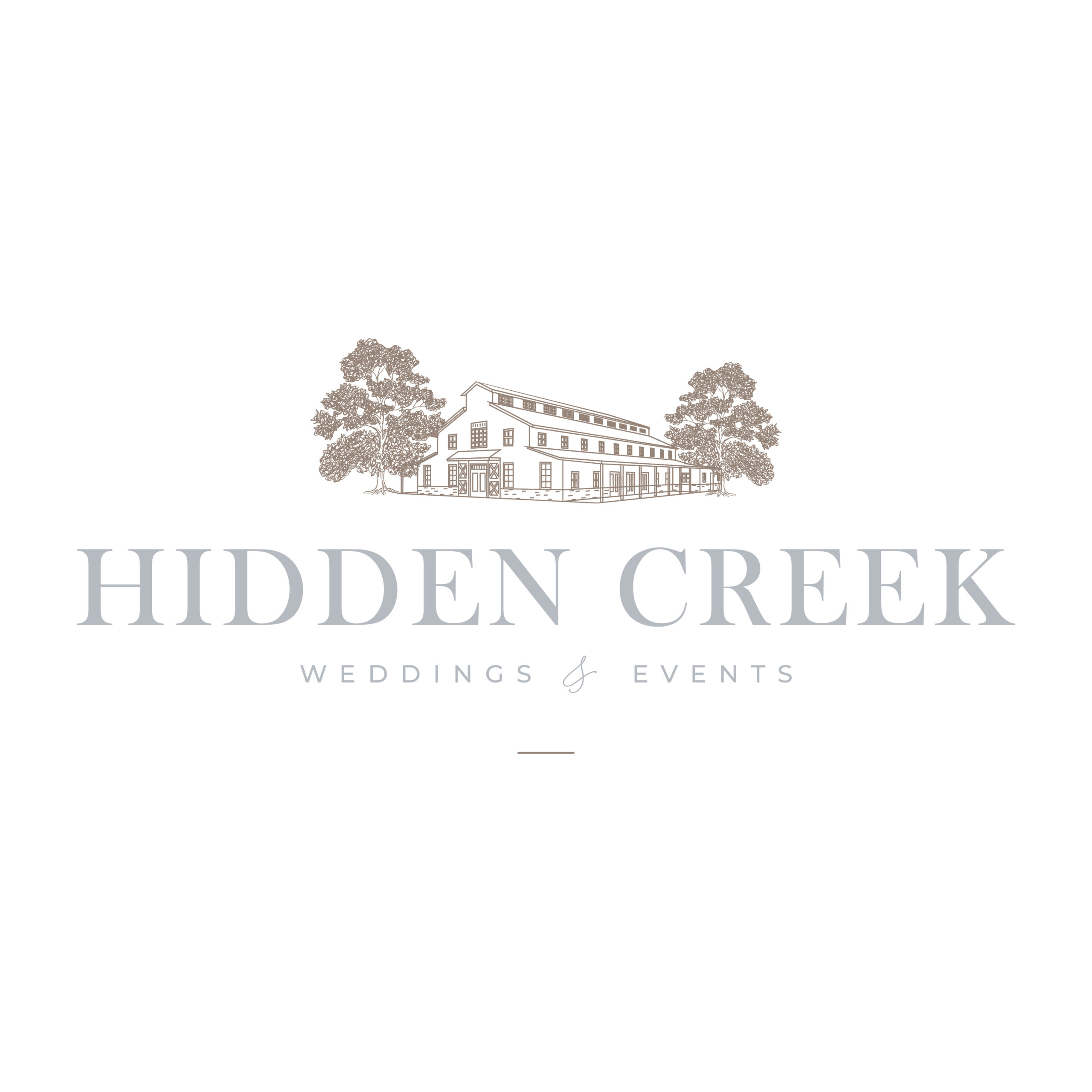 wedding venue brand design, logo design