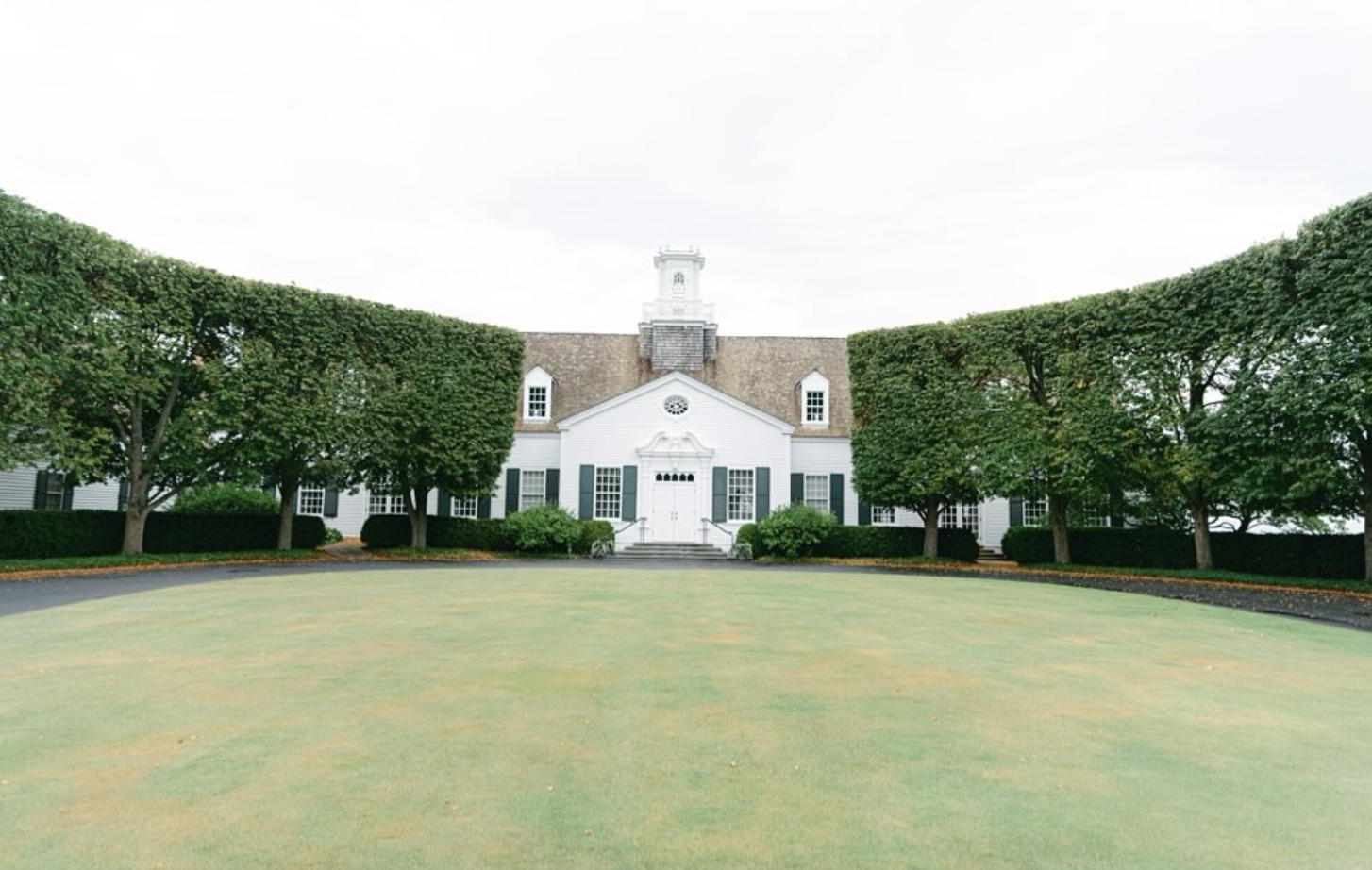 Grand estate entrance