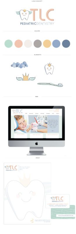 modern dentist, clean, fresh, dentist brand