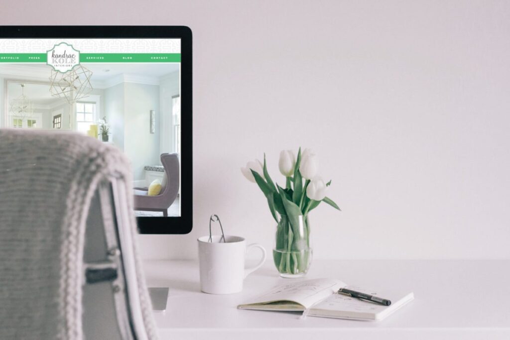 interior designer website design